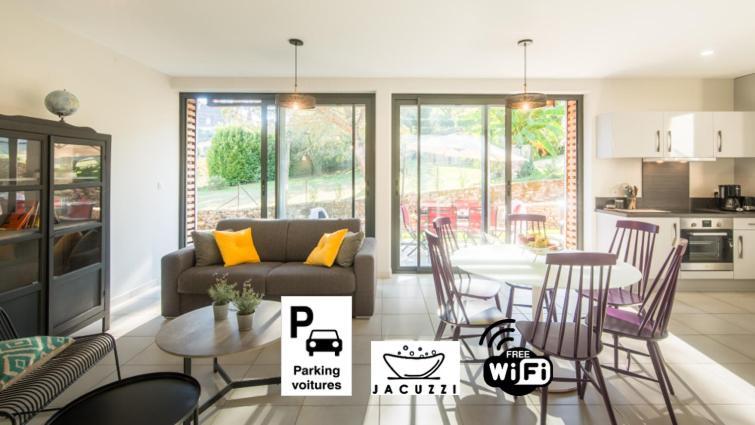 Plein Sud Avec Jacuzzi Privatif Et Parking Prive Apartment Sarlat-la-Canéda Exterior photo